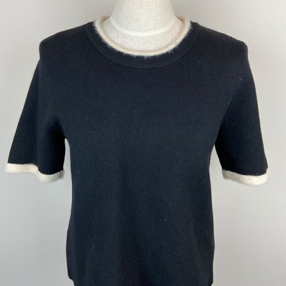 All:Row Faux Fur Sweater Shirt - Picture 3 of 5